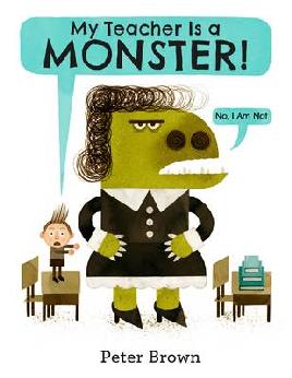 Book cover: My teacher is a monster (No, I am not)